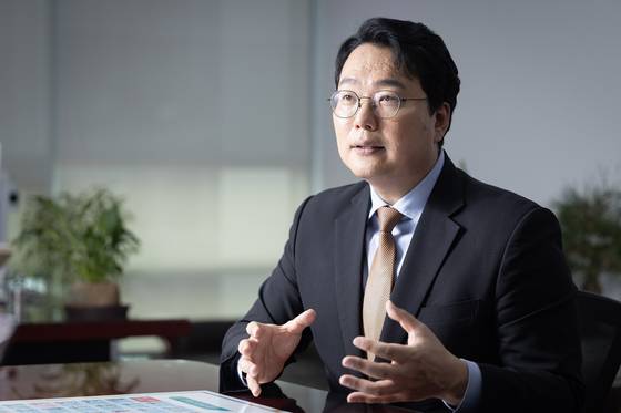 천하람 개혁신당 상임선대위원장이 28일 오후 국회에서 중앙일보와 인터뷰를 하고 있다.