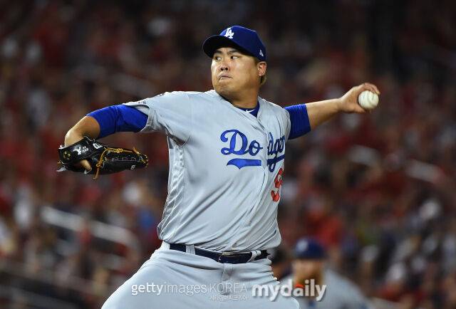LA 다저스 시절 류현진./게티이미지코리아