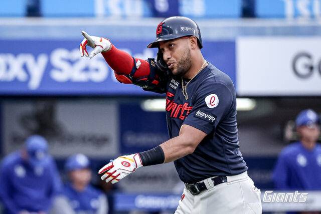 롯데 자이언츠 빅터 레이예스./롯데 자이언츠