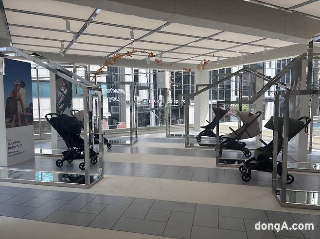 부가부 성수동 팝업스토어 2층 시티존 전경. 황소영 기자 fangso@donga.com