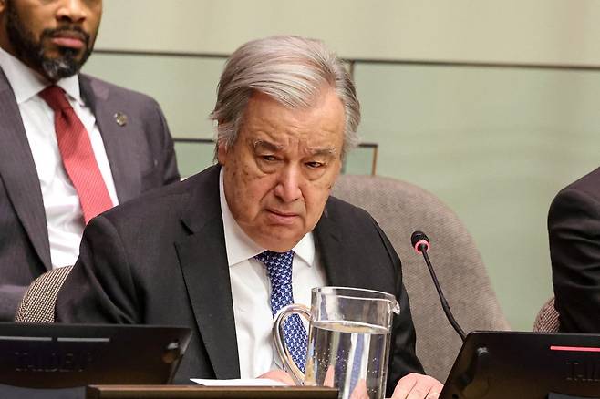 안토니오 구테흐스 유엔 사무총장 / 사진=연합뉴스