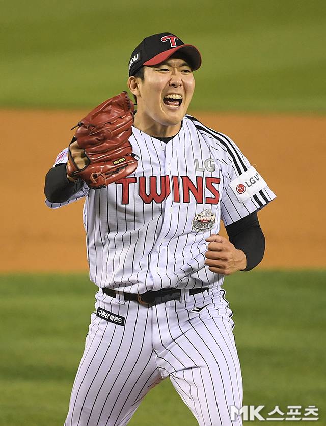 손주영은 29일 잠실 한화전에서 쾌투했다. 사진=천정환 기자