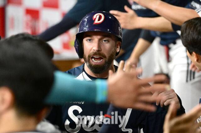 두산 베어스 제이크 케이브./마이데일리