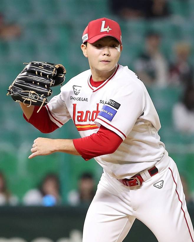 ▲ 올해 팀 마운드에서 성장세가 가장 도드라진다는 평가를 받는 박시후 ⓒSSG랜더스