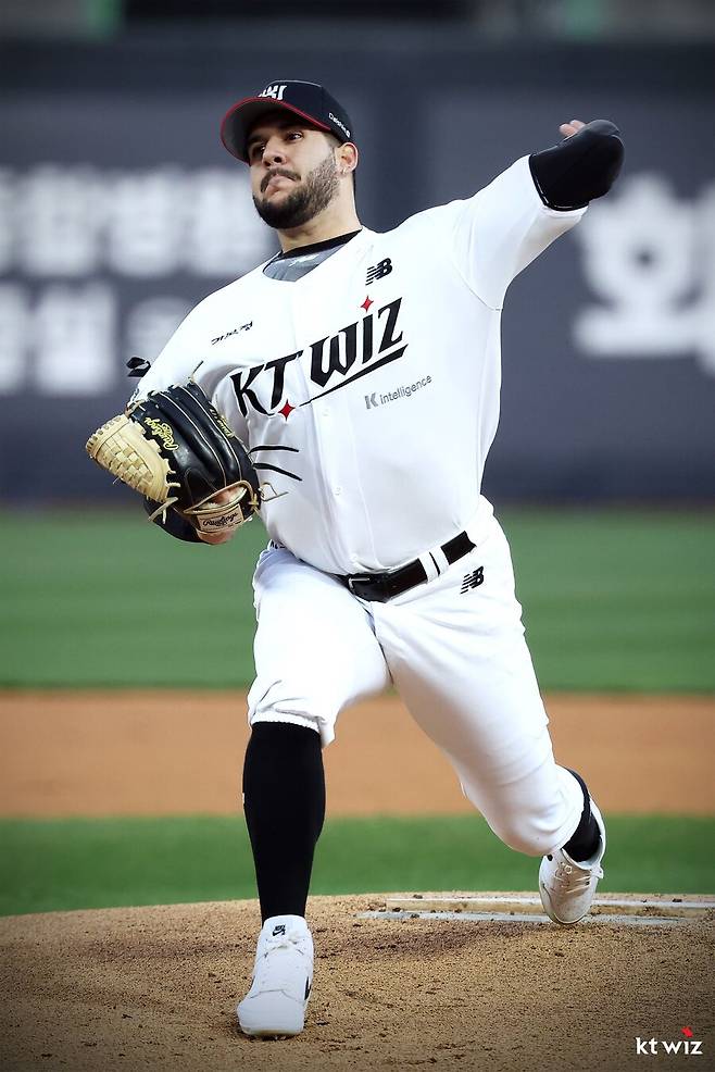 ▲ kt 헤이수스 ⓒkt위즈