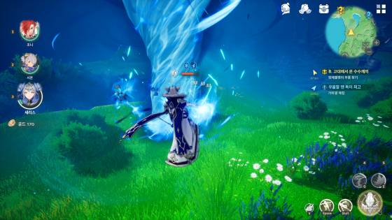 전투의 재미도 충실하다