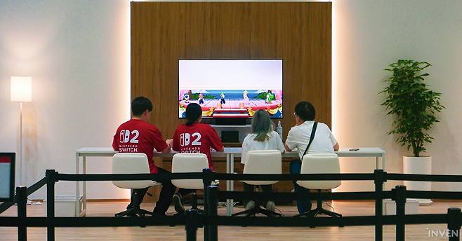 ▲ 가족과 함께 즐길 수 있는 파티 게임 많은 닌텐도