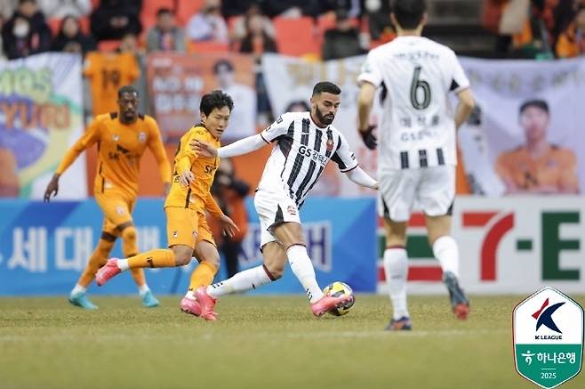 루카스. 사진=한국프로축구연맹