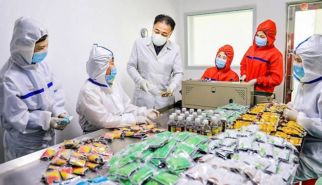 북한 노동당 기관지 노동신문은 30일 "고려약의 질을 높이고 가짓수를 늘이기 위해 노력해야 한다"라고 강조했다.