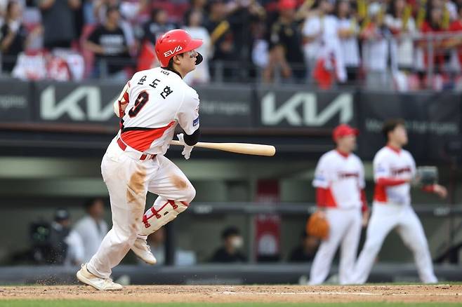 ▲ 주축 선수들의 부상으로 인생의 기회를 잡은 윤도현 ⓒKIA타이거즈