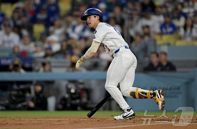 김혜성이 메이저리그 데뷔 2번째 홈런을 때렸다. ⓒ 로이터=뉴스1