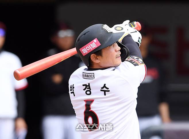 선수 시절 박경수 코치의 모습. 수원 | 박진업기자 upandup@sportsseoul.com