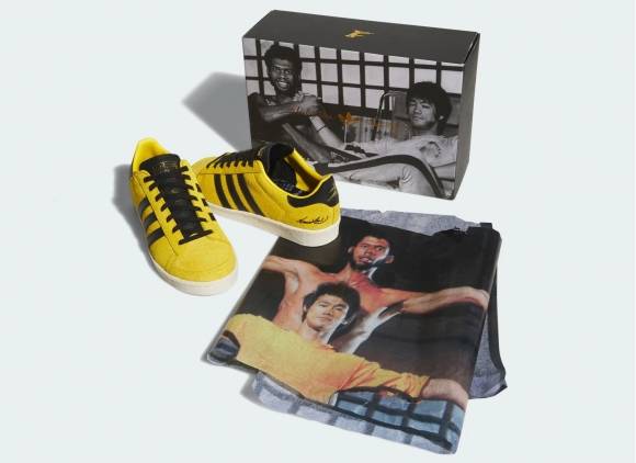 브루스 리 x 아디다스 자바 로 게임 오브 데스. 출처=아디다스