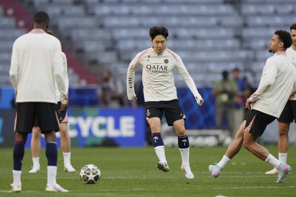 ▲ 파리 생제르맹 이강인. ⓒ연합뉴스/AP