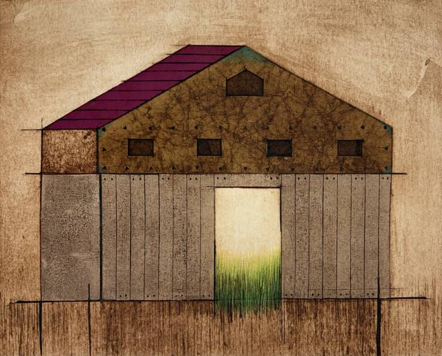 곽태임의 'home'. 부산판화가협회 제공