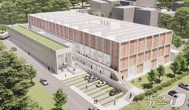 서울도시금속회수센터 현대화사업 공모에 당선된 오엠엠건축사사무소 작품.(서울시 제공)