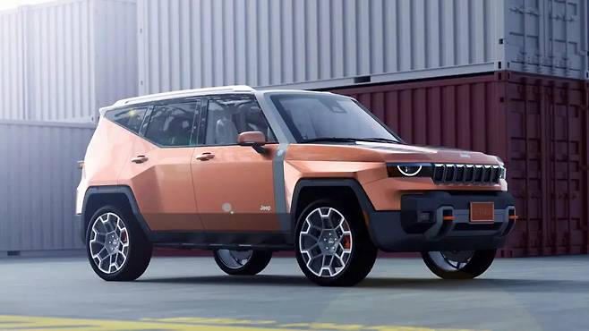 지프 2027년형 레니게이드 예상도