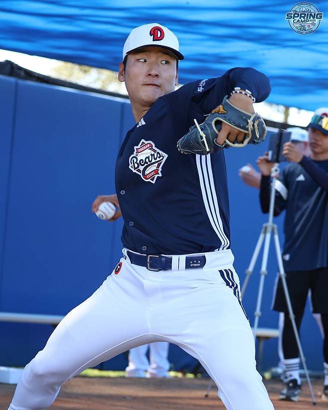 ▲ 두산 곽빈 ⓒ두산베어스