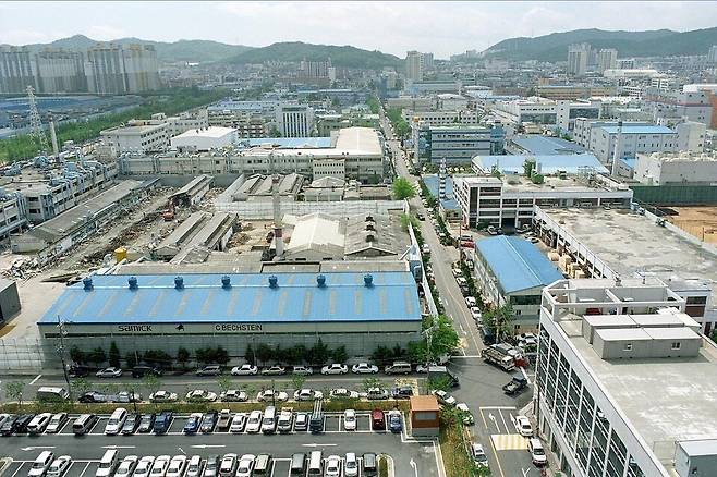 ▲ 2005년 수출4공단 전경. /제공=부평구