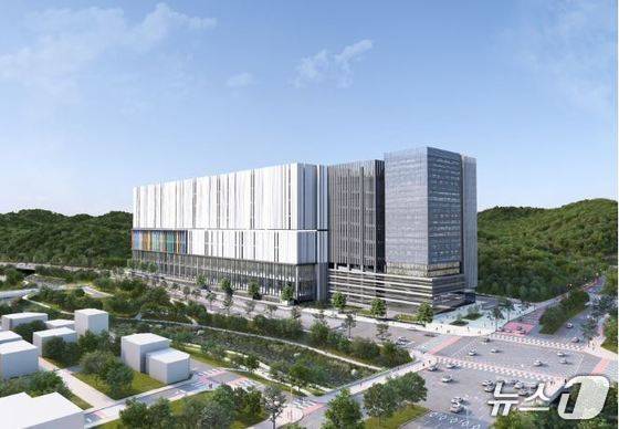 동탄2 유통3부지에 추진 중인 물류단지 조감도(네이버 블로그 캡처)