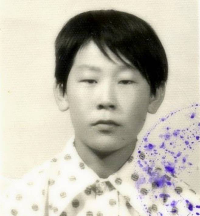 1978년 고입 검정고시 응시 원서 사진.