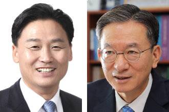 김영진 의원(왼쪽), 정성호 의원.