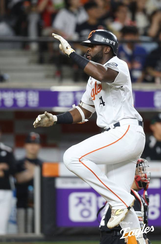 ▲ 플로리얼 ⓒ한화 이글스