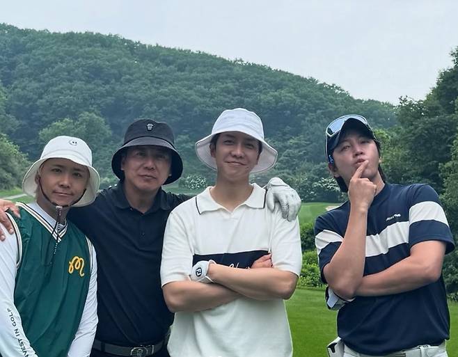 손지창, 이홍기, 이승기, 장근석. 사진|손지창 인스타램