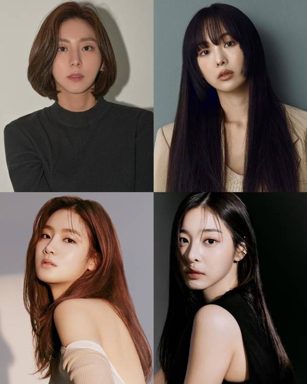 tvN '무쇠소녀단2'의 멤버 유이, 금새록, 박주현, 설인아./사진=럭키컴퍼니(유이), BH엔터테인먼트(금새록), 935엔터테인먼트(박주현), GOLDMEDALIST(설인아)