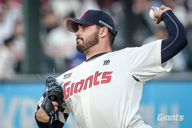 롯데 외국인 투수 감보아.(롯데 자이언츠 제공)