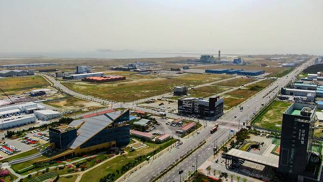 새만금 국가산업단지.(새만금개발청 제공)