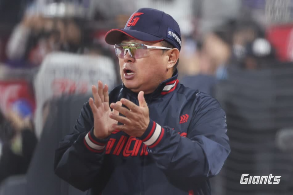 김태형 롯데 자이언츠 감독. 롯데 자이언츠 제공