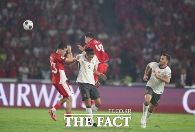 중국은 6일 인도네시아 원정에서 0-1로 패하며 6회 연속 월드컵 본선진출이 좌절됐다./AFC
