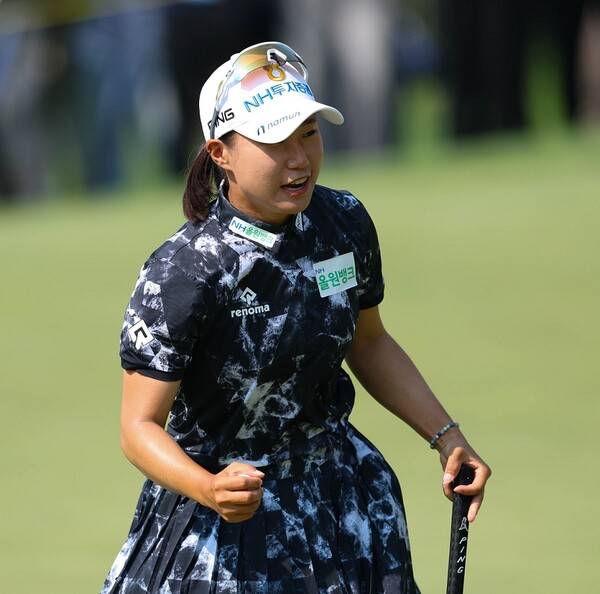 2025년 한국여자프로골프(KLPGA) 투어 셀트리온 퀸즈 마스터즈에 출전하는 정윤지 프로. 사진제공=KLPGA