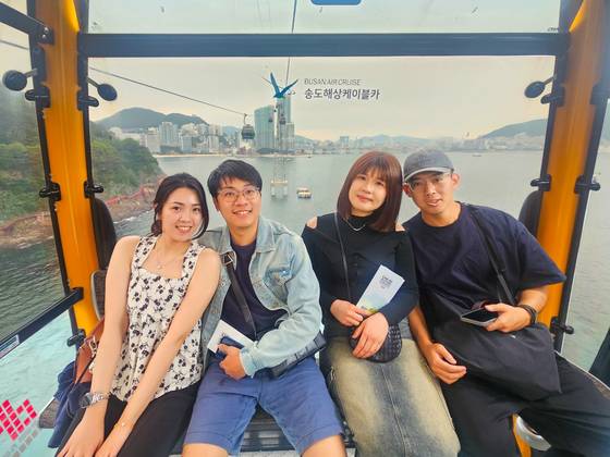 송도 해상 케이블카.