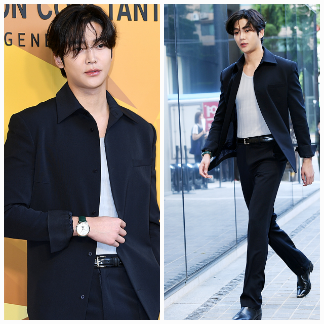 로운이 또 한 번 ‘시선강탈’ 비주얼로 현장을 압도했다. 사진=천정환 기자