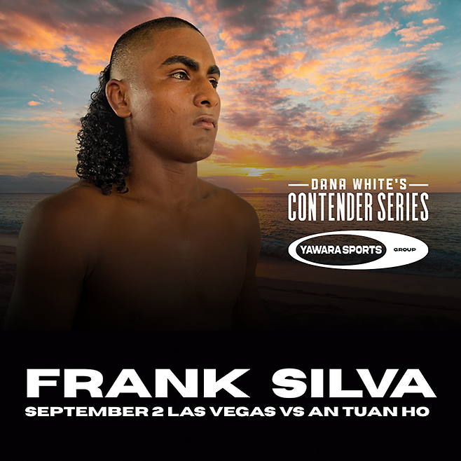 프랑크 다시우바 카스트루(브라질)가 2025년 9월 데이나 화이트 UFC 회장 겸 CEO 주최 유망주 선발대회 Contender Series 시즌9 4주차에 출전한다. 사진=야와라 스포츠 그룹