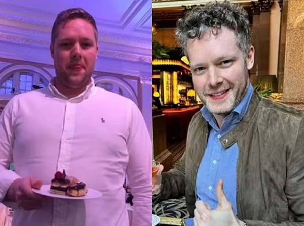 외국의 한 남성이 아침 식단을 바꾼 후 18개월 만에 31kg 감량에 성공한 사연을 공개했다./사진=데일리메일