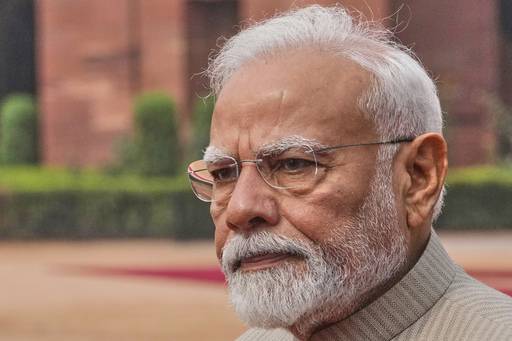 나렌드라 모디 인도 총리. 인도와 캐나다의 불편한 관계에도 모디 총리는 올해 G7 정상회의 의장국인 캐나다의 초청으로 오는 15∼17일 캐나다에서 열리는 G7 정상회의 참석을 확정지었다. AP연합뉴스