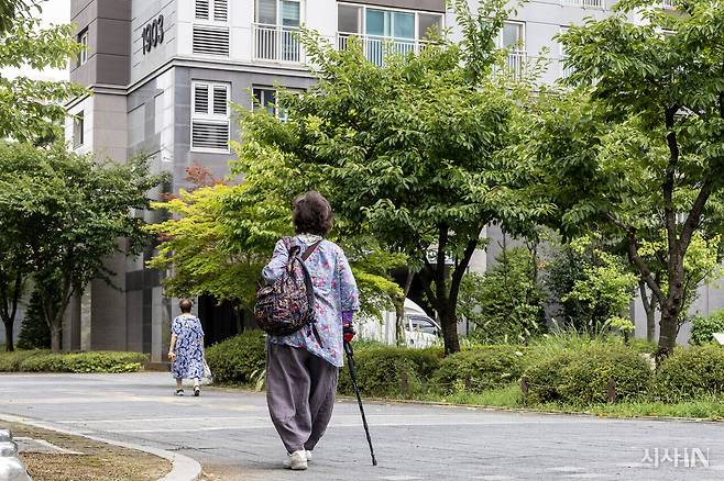 초고령사회가 되면서 노인을 상대로 한 청년들의 범죄가 늘고 있다. ⓒ시사IN 박미소