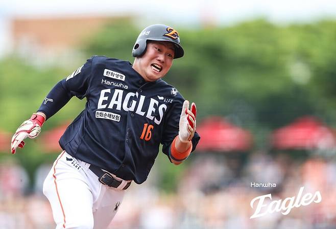 ▲ 2루타 포함 2안타를 기록한 하주석 ⓒ한화이글스