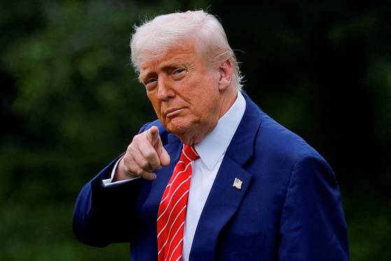 도널드 트럼프 미국 대통령. 로이터=연합뉴스