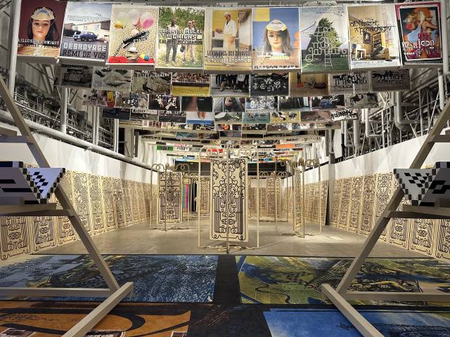 크리에이터 듀오 M/M(Paris)의 전시 설치 전경. 김은영 기자