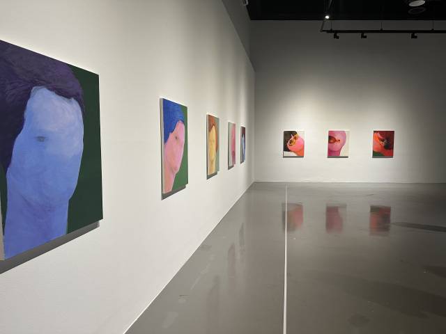 부산현대미술관 배리어프리 기획전 ‘열 개의 눈’ 전시장 전경. 김은영 기자