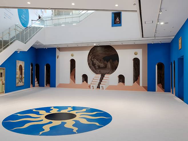 '크리스찬 히다카 하늘이 극장이 되고, 극장이 하늘에 있으니' 전시 전경, 서울시립 북서울미술관, 2025. (사진 이손, 서울시립미술관 제공)