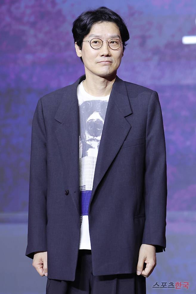 넷플릭스 시리즈 '오징어 게임' 시즌3 제작발표회에 참석한 황동혁 감독 25.6.9 ⓒ이혜영 기자 lhy@hankooki.com