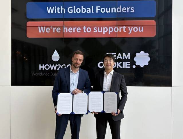 왼쪽부터 하우투고 인터네셔널 컨설팅 이그나시오 대표와 팀쿠키 류태준 대표가