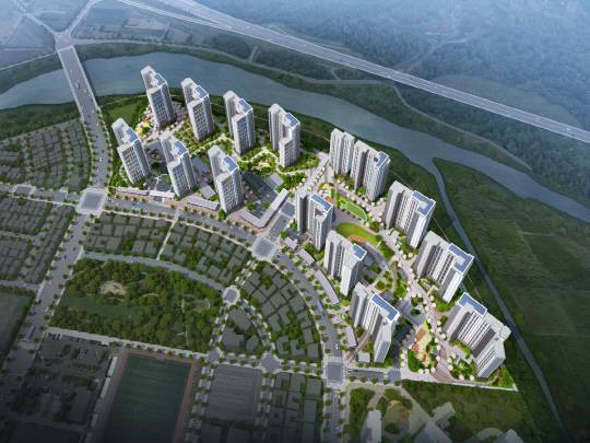 울산 회야강리버스테이트 조감도