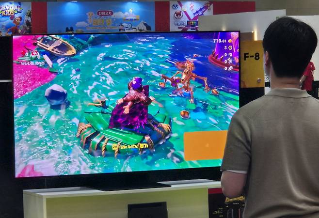 '동키콩 보난자' 플레이 화면.