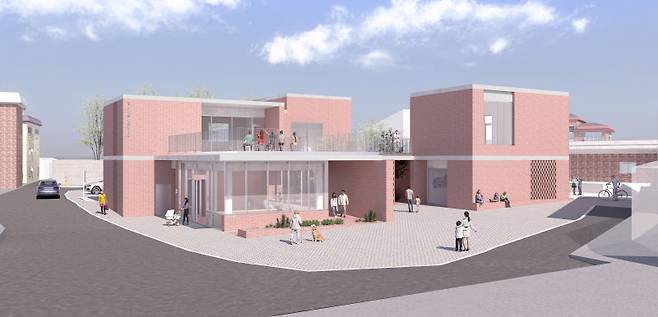 화성시 송산면 '마을 어울림센터' 건립 조감도./사진제공=경기도